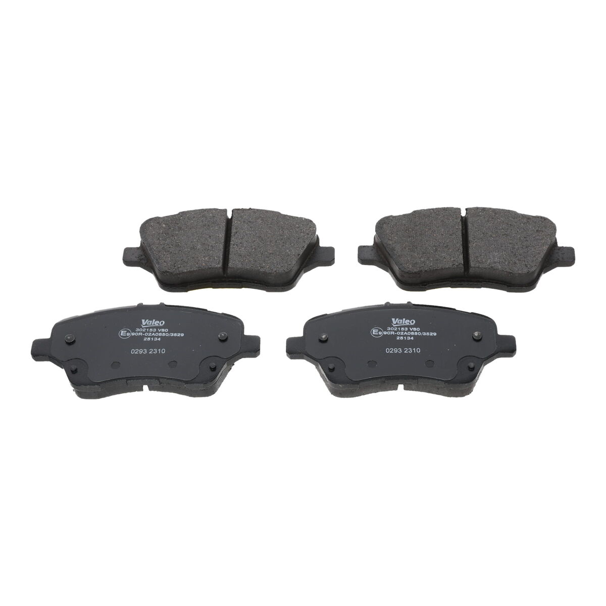 Комплект тормозных колодок, дисковый тормоз - 302153 VALEO